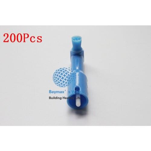 Dental Teeth Polishing Disposable Prophy Angles Hard cup Latex 200Pcs