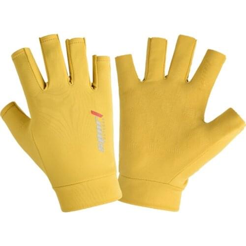 Professional Women Fitness Sports Half Finger Riding Gym Yoga Weightlifting Bodybuilding Equipments Breathable Nonslip Gloves