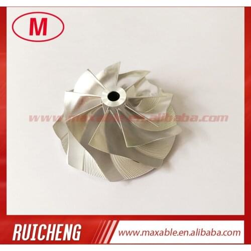 RHF5 46.02/58.00mm 9+0 blades high performance milling/aluminum 2618/Billet compressor wheel