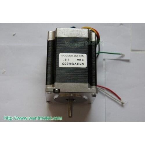 Wantai 1PC Nema23 Stepper Motor 57BYGH633 3.0A 18.9kg.cm/270oz-in 78mm CE & ROHS & ISO CNC Router Printer 3D