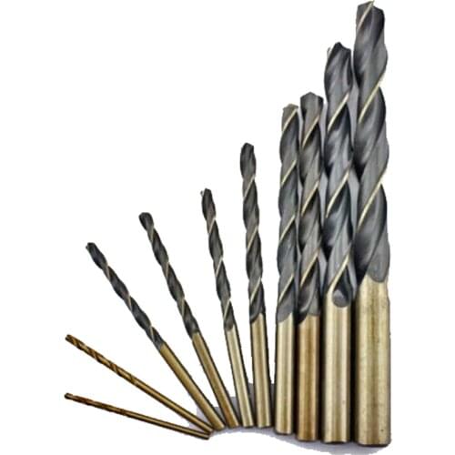 1pc 2-14mm Professional twist Drill Bits HSS Various Size for Drilling on Hardened Steel, Cast Iron & Stainless Steel