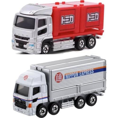 Takara Tomy Tomica Simulation Car Model Nippon Transporter Hino Express Truck Out of Print 77 Collect Ornaments Boys Gifts