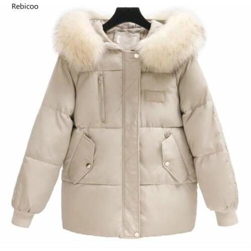 Winter fashion short paragraph fox fur collar coat sheep shearing wool coats Jackets plus size Patchwork Fur Overcoat S~2XL
