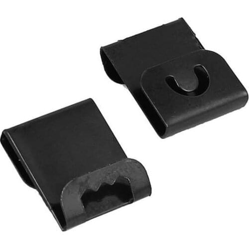 100 Pcs 15mmx18mm S Shape Hanger Hook Clip Wall Mount Album Photo Frame Panel Hanging