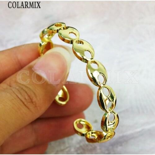3 Pcs Metal Bangle Hollow Metal bangle Bracelet Gold color Women bangle Fashion jewelry Bangle 31443