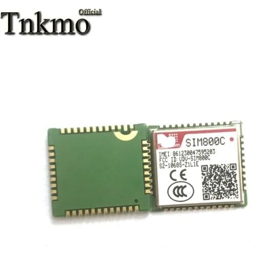 5PCS 10PCS SIM800C LCC-42 Four frequency GSM/GPRS module GPRS positioning wireless transceiver chip New and original