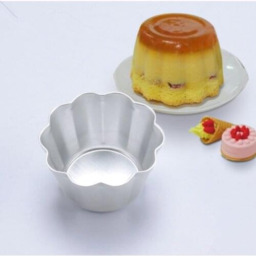 Aluminum Flat Eight Flowers Cake Mold Bread Moulds Pudding ans Chocolate Baking Tools Kitchen Accessories F20173791