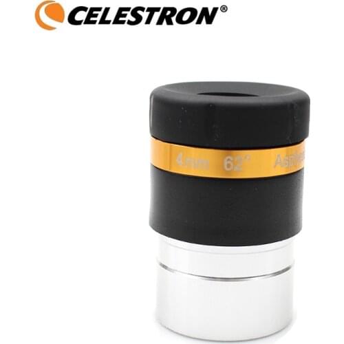 Celestron Aspheric 1.25" Wide Angle 62 Degree Lens 4mm For Astronomical Telescope HD Aspheric Eyepiece Fully Multi-coated