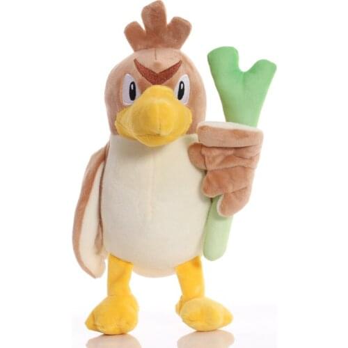 Big Size 35cm TAKARA TOMY Pokemon Farfetch'd Plush Toys Soft Stuffed Animals Toys Doll Gifts for Children Kids