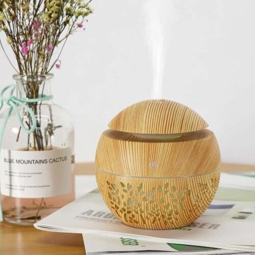 Electric Aroma Diffuser Ultrasonic Air Humidifier Led Lamp Aromatherapy Mist Maker Fogger Essential Oil Diffuser#dg4
