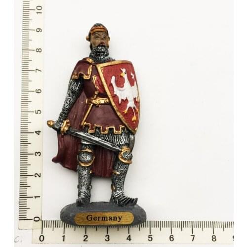 Germany)Fridge Magnet Creative Travel Commemorate Crafts 3D Ornaments Magnetism Resin Material Refrigerator Stickers