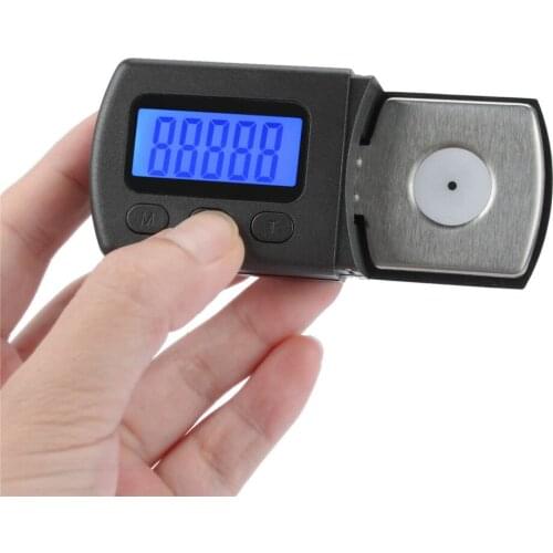 Digital LP Turntable Tracking Force Gauge Stylus Scale 0.01g Blue LCD Backlight Stylus Pressure Gauge for Tonearm Phono Cartridg