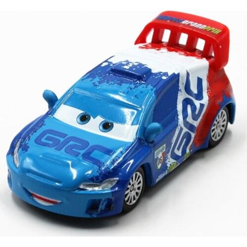 100% Original Disney Pixar Cars French Racing Drivel 1:55 Scale Diecast Metal Alloy Modle Cute Toys Car For Children Gifts