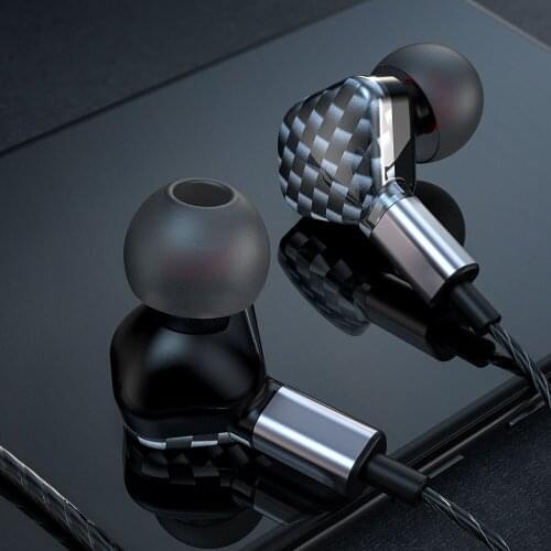 3.5mm In Ear Earphone Bass Subwoofer Earphone HIFI DJ Monito Running Sport Earphone Headset Earbud QKZ SK2