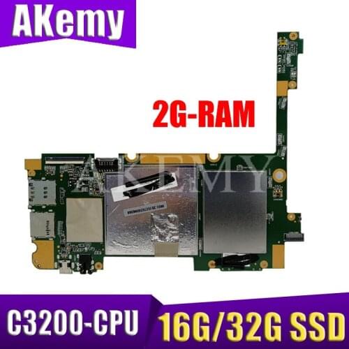 New! original For ASUS ZenPad 10 Z300CL Tablets Laptop motherboard Mainboard logic board W/ C3200-CPU 2G-RAM 16G/32G SSD