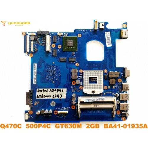 Original for SAMSUNG Q470C laptop motherboard Q470C 500P4C GT630M 2GB BA41-01935A BA92-10431A tested good free shipping