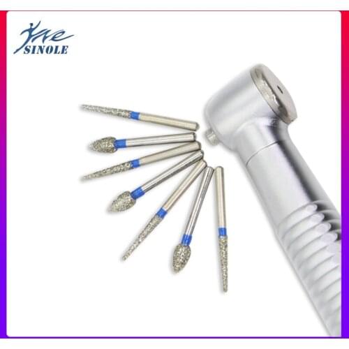 Dental bur high speed handpiece polishing emery ball drill, crack drill Dental Handpiece Burs Teeth Whitening Oral materials