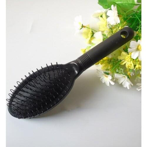 Women Scalp Massage Comb Black Anti-static Comb Bristle Nylon Hairbrush Hair Brush For Hairdressing Tools