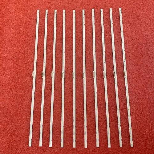 10 PCS/lot LED backlight strip for UE40NU7100 40NU7100 UN40NU7100 BN61-15481X LM41-00549A 00550A BN96-45955A CY-NN040HGLV3V