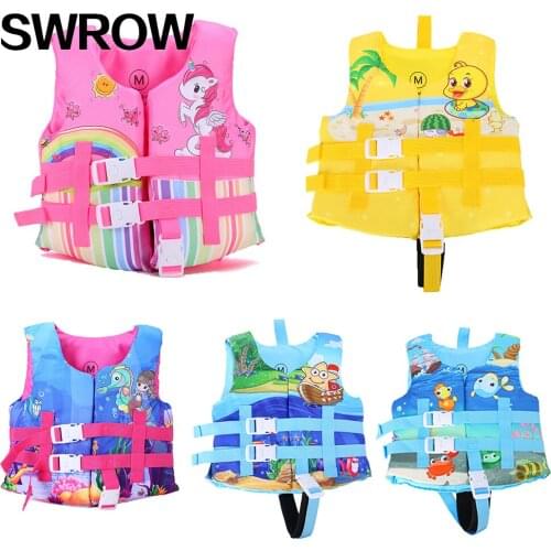 2021 Childrens Water Sports Life Vest Boys And Girls Sun Protection Floating Swimming Pool Rafting Boating Safety Life Jacket