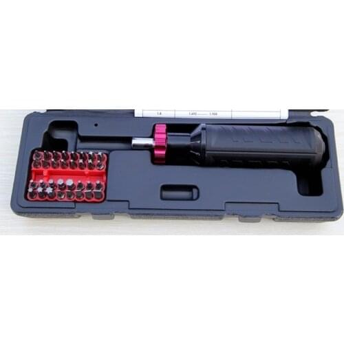 33PCS/set 0.1-1.2N.m 1-6N.m tolerance 3% free swivel Preset Torque Screw Driver Portable auto truck repairing hand tool