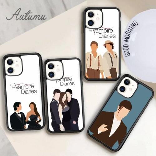 Vampire Diaries Phone Case for iPhone 11 12 Pro Max mini X XR XS SE 2020 5 6S 7 8 Plus Samsung Galaxy S8 S9 S10 Cover shell