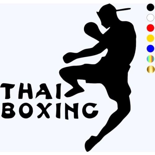 CK3363#Thai boxing vinyl car sticker waterproof cool waterproof removable decal self-adhesive car auto stickers