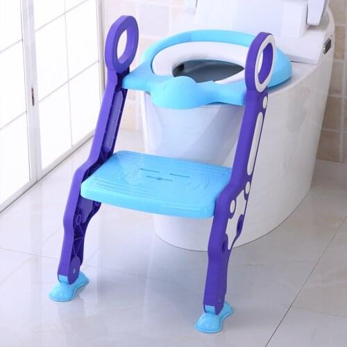 Baby Toilet Seat Children Potty Training Seat Kids Portable Potty Seat Toilet Training Folding Pot For Children Safety Toilet