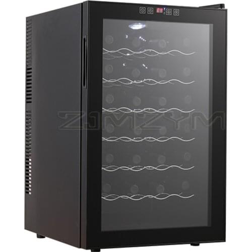 7 Layer 68L Electric Red Wine Cabinet Constant Temperature Stainless Steel Commercial Ice Bar Mini Wine Refrigerator TL-68