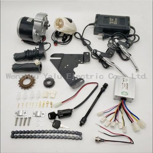 24V36V 350W electric bicycle refit Kit (side mounted) is suitable for ordinary bicycle electric motor cheap suit