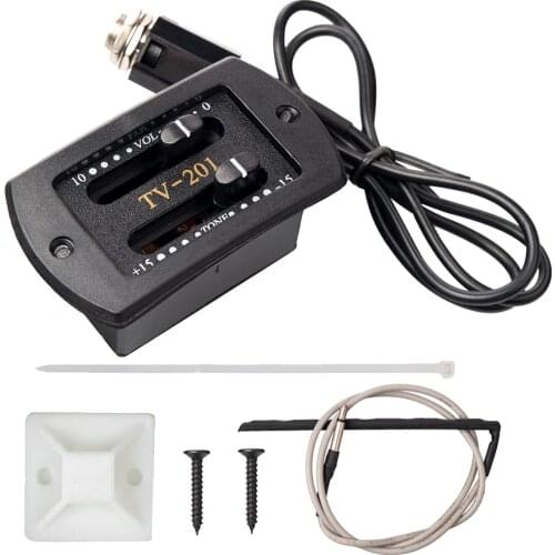 Cigar Box Guitar Parts Pickups EQ Wiring Harness Equalizer Guitar Accessories