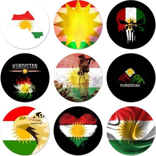 Kurdistan Curdistan flag Kitchen Home Decor Refrigerator Magnetic Stickers Opener Beer Coke