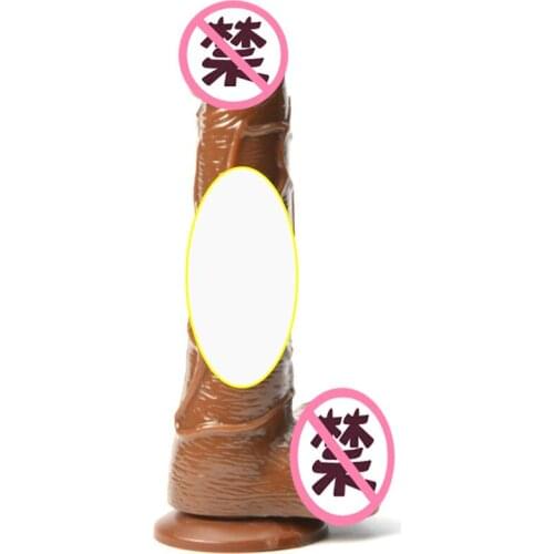 Huge Dildo Erotic Soft Anal Butt Plug Realistic Penis Strong Suction Cup Dick Toy for Adult G-spot Orgasm Sex Toys for Woman