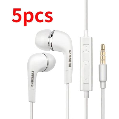 Original Samsung EHS64 Earphones With Built-in Microphone 3.5mm In-Ear Wired Headsets For Galaxy S5 S6 S7 S8 S9 huawei phone