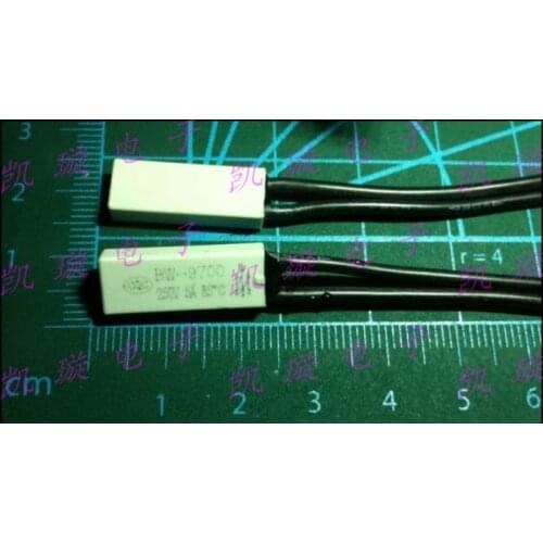 Original new 100% temperature control switch BW-9700 250V 5A 85 degrees normal closed self-recovery temperature con