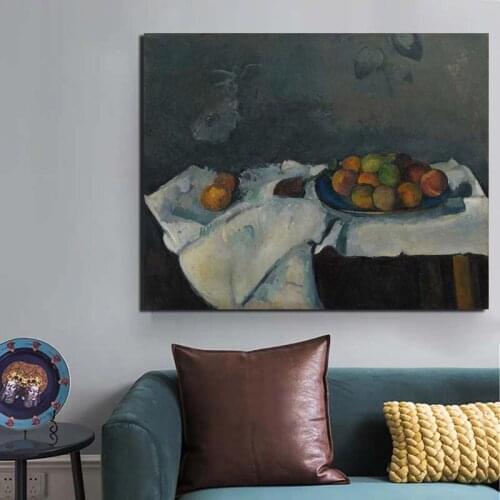 Paul Cezanne Poster Vintage Canvas Painting Prints Living Room Home Decoration Modern Wall Art Oil Painting Posters Pictures Art