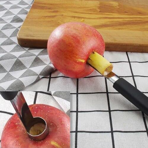 Stainless Steel Fruit Apples Pear Core Seed Fast Remover Kitchen Gadget Tool Stylish versatile
