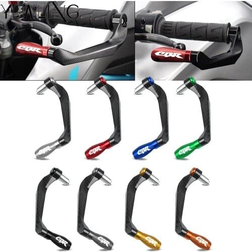 For Honda CBR 250RR 600RR 1000RR CR CRF 125R 150R 250R 450R Motorcycle Handlebar Grips Guard Brake Clutch Levers Guard Protector