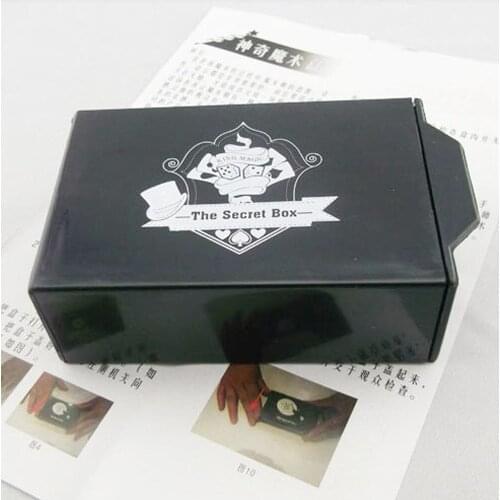 The Secret Box Magia Tricks Stgae Close Up Magia Myatery Box Magie Box Appearing Magica Mentalism Illusion Gimmick Props