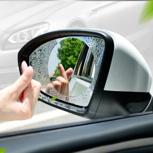 Car Styling Rearview mirror Waterproof film Sticker For Mitsubishi Eclipse 3 4 Galant 9 Lancer 10 GS44S Pistachio Space Star
