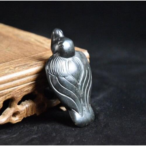 Tibet Hongshan Culture Natural Meteorite Iron Dayan Wild Goose Mascot Collection Pendant Jewelry Decoration Home Decoration Gift