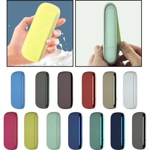 Twill Durable Soft Texture Case for IQOS 3.0 Protective Silicone Rubber Sleeve Cover Shield Wrap