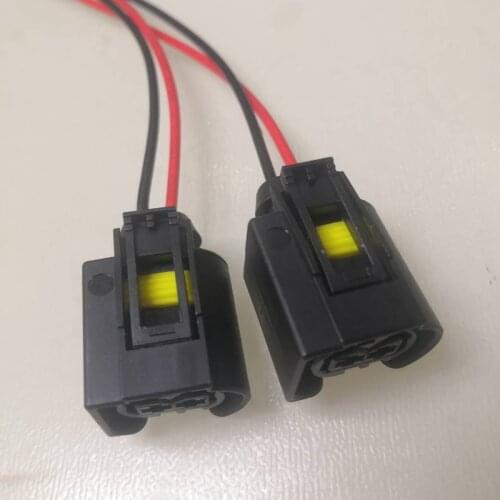 2pcs/lot 2 Pin/Way Ignition Coil Damper Plug Connector Wire Harness Cable 09441291 9441291 For BOSCH A1685452928 50290937