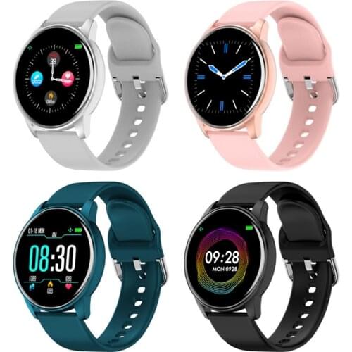 28EA Fitness Tracker Pedometer Watch 1.3-inch IPS Display with Calorie Heart Rate Counter, Sports Modes Step Tracker