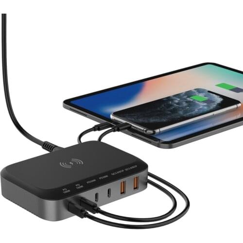 Wireless Charger Multi-port PD Fast Charging Smart 100W Mobile Phone Tablet QC3.0 Fast Charging Gallium Nitride Charging
