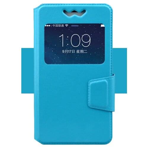 Holder multifunctional PU Leather smartphone screen protetion book Cases cover for Prestigio Wize N3/NX3/NK3 C3 Grace X7 Muze C3