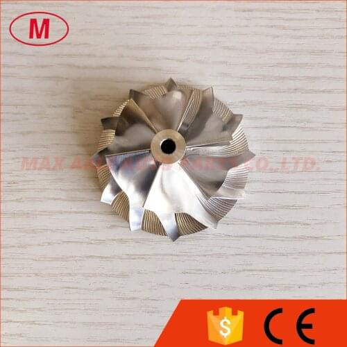 K04 5306-123-2047 40.50/56.08mm 6+6 blades high performance aluminum 2618/milling/billet compressor wheel for 5304-970-0189