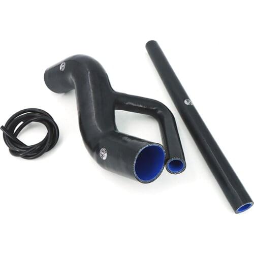 Silicone Intake Hose Kit For Audi S3 Complete Coldside Dump Valve Kit 1.8T red/blue/black