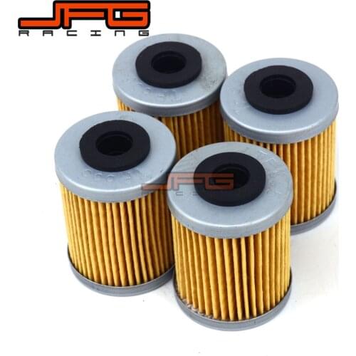 4Pcs Oil Filter Cleaner For KTM XC450 XC525 ATV XC SX MXC XCW SMR XC SXS DUKE 250 400 450 520 525 540 560 625 660 690 Motorcycle