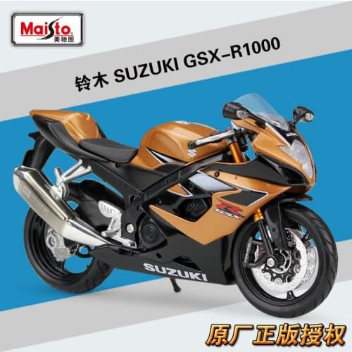 Maisto 1:12 SUZUKI GSX-R1000 Model Car Simulation Alloy Motorcycle Metal Toy Car Childrens Toy Gift Collection